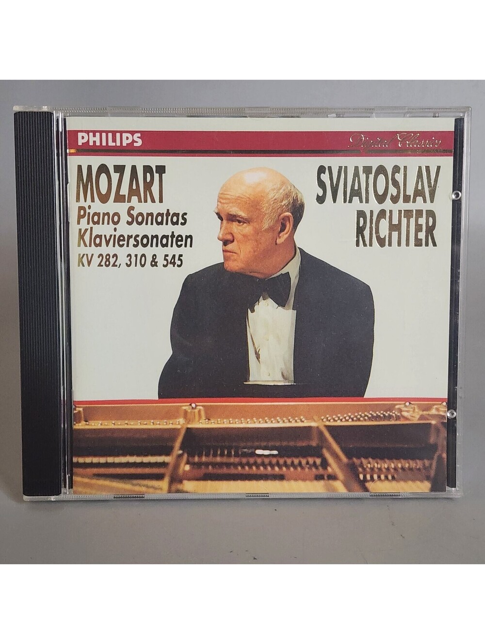 Mozart Piano Sonatas KV 282, 310, 545 Sviatoslav Richter CD Philips Digital